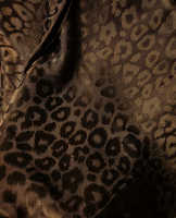 Жаккард шоколад ш.1.1м (остатки 0.7м+0.6м)