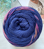 Фэшн жаккард 07 синий