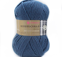 «Мериносовая» 156 индиго (без этикетки)