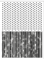 Набор силиконовых штампов WTK085 "Фон - горох и полоски", Stamperia, 18х14 см