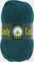 Пряжа Vita Candy, цвет 2546 изумруд