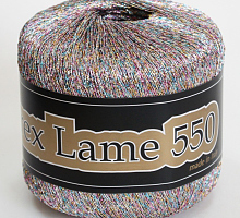 Lurex Lame 550 Seam (Люрекс Ламе 550) - 960 - мультикор серебро