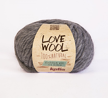 Пряжа Love Wool, цвет 106 серый