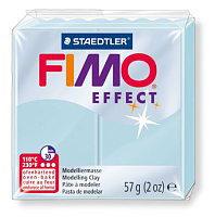 Полимерная глина FIMO «EFFECT» цвет голубой ледяной кварц