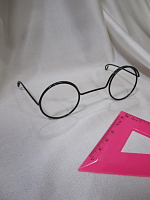 Очки без стекла металлические