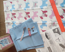 НАБОР ДЛЯ ИЗГОТОВЛЕНИЯ сумки СКОТЧ-ТЕРЬЕР (25х30см) из ткани Abbygale