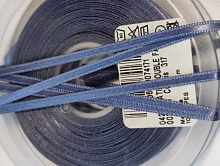 лента атласная шир.3мм цвет 317 серо-сиреневый (цена за метр)