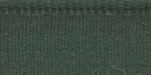 Молния RIRI металл. NI, 6 мм, 18 см, на атласной тесьме, 1 замок неразъемный, тип подвески FLASH, цвет 5861 зелень
