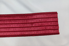 РЕЗИНКА-ПОЯС, 40 ММ, ЦВЕТ темно-красный (цена за 1 см)