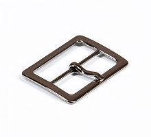 Пряжка металл темный никель, 28мм Б124