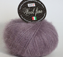Вул файн (Wool fine) 23 пепел фиолет