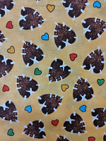 Ткань для печворка Заплатки (цена за 1см)