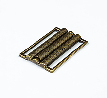 Пряжка-застежка 40мм бронза Б125