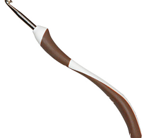 Крючок, вязальный с эргономичной пластиковой ручкой ADDISWING,  №5 , 16 см