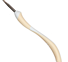 Крючок, вязальный с эргономичной пластиковой ручкой ADDISWING,  №4.5, 16 см