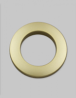 Люверсы шторные трехзамковые матовое золото