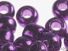 Бисер металлик 18528 фиолет (38г)