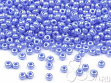 Бисер керамический блестящий 38000 - светло-голубой