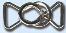 Застежка для купальника никель 10мм