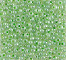 Бисер керамический блестящий 37156 салат