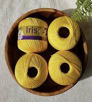 Пряжа Ирис (Iris), цвет 13 желтый