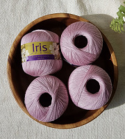 Ирис бобинный (Iris 100% мерсеризованный хлопок) 1073 пыльная роза №с12ж1