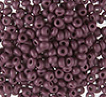 Бисер керамика 23040 коричнево-лиловый