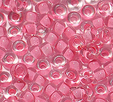 Бисер прозрачный с прокрасом 38394