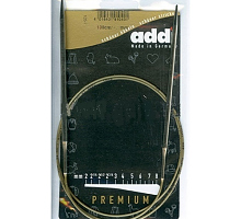 Спицы металлические круговые супергладкие 105-7, длина 100