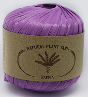 Пряжа Рафия (Raffia), цвет 178 т-сирень