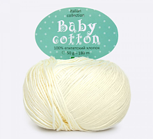 Baby Cotton (Бэби Коттон) 10 айвори (есть бобинный)