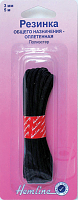 РЕЗИНКА 3мм ПРОДЕЖКА 5м черная ш27