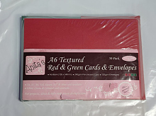     10.5*14.8  50 Anita's Red and Green