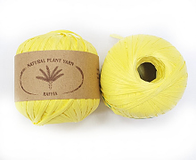 Пряжа Рафия (Raffia), цвет 030 лимон