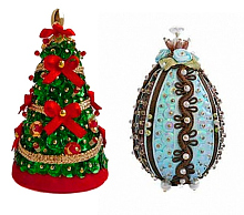 Наборы для изготовления елочных игрушек