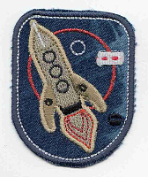 Термоаппликация "Ракета"