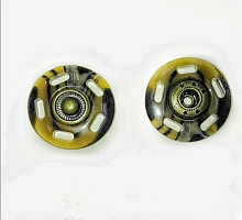 Кнопка пришивная под рог, пластик, 25 мм ш25