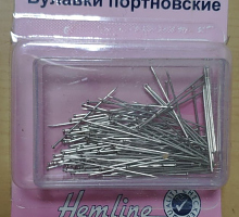 Булавки  портновские в пластиковой коробочке, 150шт ш10