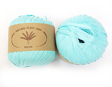 Пряжа Рафия (Raffia), цвет 024 бирюза