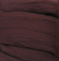 Пряжа LG_Wool (ЛГ Шерсть) для валяния 100% шерсть 100 г  1443  махагон