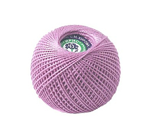 Пряжа Ирис, 100% хлопок 25гр. 1706 сиреневый