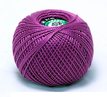 Пряжа Ирис, 100% хлопок 25гр. 2112 лиловый