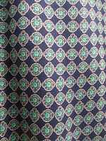 Штапель графика синяя цена за 1см