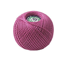 Пряжа Ирис, 100% хлопок 25гр. 1410 малиновый