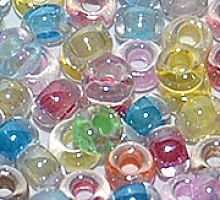 Прозрачный с прокрасом (Crystal lustered and color lined)