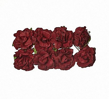 Декоративные бумажные цветы "Гвоздики" SCB280409, 8 шт № ш12