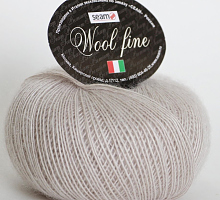Вул файн (Wool fine Seam) 05 бежевый жемчуг