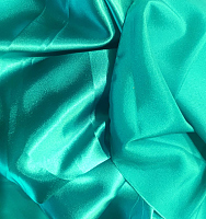 Атлас-стрейч, цвет бирюза, ш.1.5м (цена за 1см)